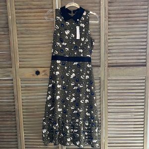 NWT After Market green floral dress Size Medium